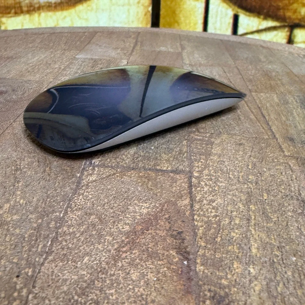 Apple Magic Mouse 2 OS Space Gray Black Excellent A1657 Rechargeable Wireless